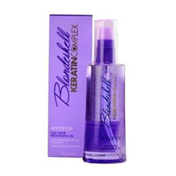 Keratin Complex Blondeshell Enhance Brightening Oil  - Масло корректирующее для осветленных и седых волос 100 мл