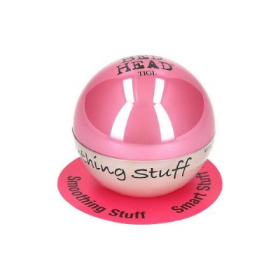 TIGI Bed Head Dumb Blonde Smoothing Stuff - Текстурирующий крем для укладки волос, блеска и защиты от влаги 50 мл