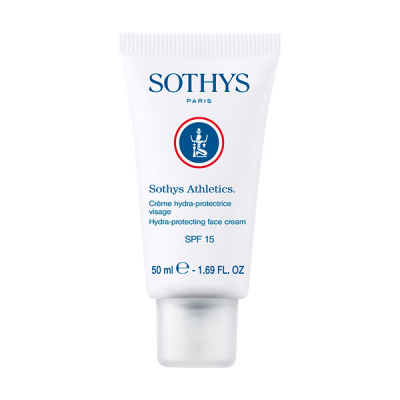 Sothys Athletics Hydra-Protecting Face Creame SPF 15 - Увлажняющий защитный крем с тоном 50 мл