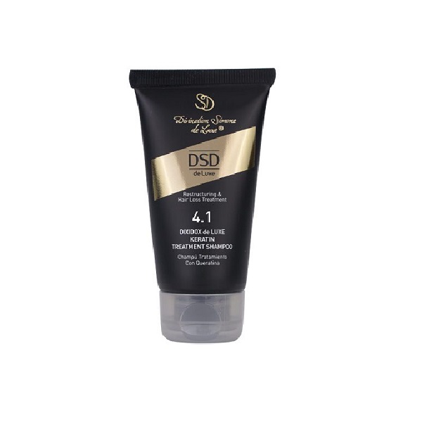 DsD de Luxe 4.1p Dixidox Keratin Treatment Shampoo - Восстанавливающий шампунь с кератином 50 мл