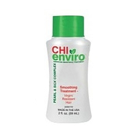 CHI Enviro American Smoothing Treatment Pearl & Silk Complex Virgin and Resistant Hair - Разглаживающее средство для натуральных волос 59 мл