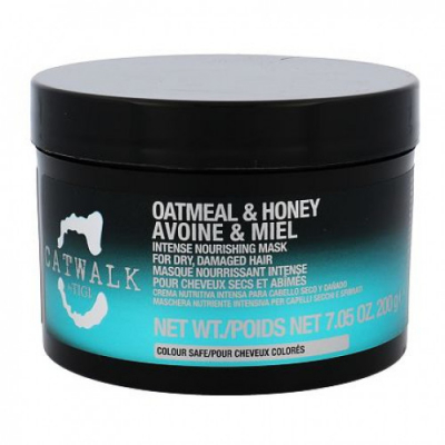 TIGI Catwalk Oatmeal and Honey Mask - Интенсивная маска для питания сухих и ломких волос 200 мл