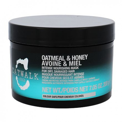 TIGI Catwalk Oatmeal and Honey Mask - Интенсивная маска для питания сухих и ломких волос 200 мл