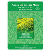 Mijin Cosmetics Essence Mask Green Tea - Маска тканевая зеленый чай 23 г