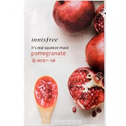 Innisfree My Real Squeeze Mask Pomegranate - Маска для лица тканевая (гранат) 20 мл