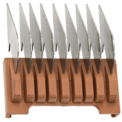 Moser - Насадка металлическая 13 мм, на машинку 1230,1400,1853-1871,1881,1854 (коричневая)