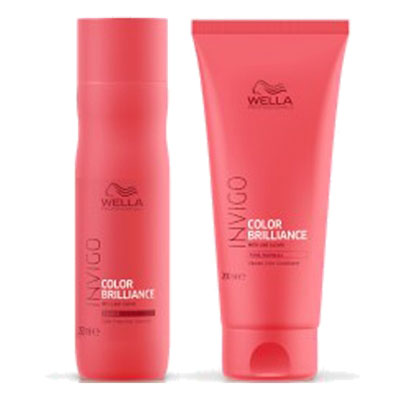 Wella Professionals Invigo Color Brilliance Set - Набор (шампунь 250 мл + бальзам для ухода 200 мл)