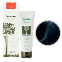 Gain Cosmetic Haken Premium Pearll Pure Gel Color-Charcoal Black - Маникюр для волос (черный) 220 г