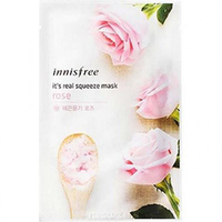 Innisfree My Real Squeeze Mask Rose - Маска для лица тканевая (роза) 20 мл