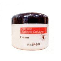 The Saem Care Plus Baobab Collagen Cream - Крем коллагеновый баобаб 100 мл