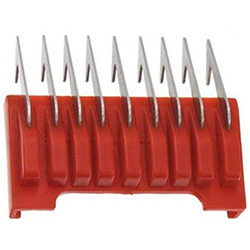 Moser - Насадка металлическая 3 мм, на машинку 1230,1400,1853-1871,1881,1854 (красная)