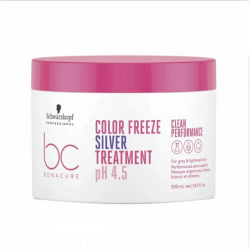 Schwarzkopf BC Bonacure Color Freeze Silver Mask - Маска для нейтрализации желтизны 500 мл