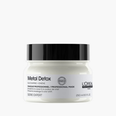 L'Oreal Professionnel Serie Expert Metal Detox Anti-Deposit Protector Mask - Маска для восстановления окрашенных волос 250 мл