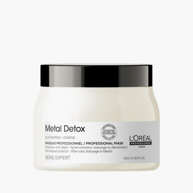 L'Oreal Professionnel Serie Expert Metal Detox Mask - Маска для восстановления окрашенных волос 500 мл