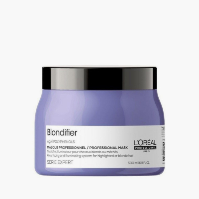 L'Orеal Professionnel Serie Expert Blondifier Gloss Masque - Маска для сияния осветленных и мелированных волос 500 мл