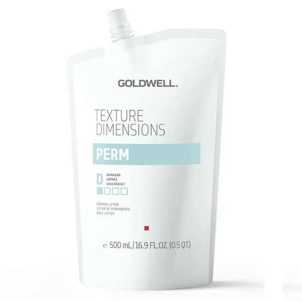 Goldwell Texture Dimensions Perm D - Лосьон для химической завивки поврежденных волос 500 мл