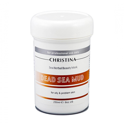 Christina Sea Herbal Beauty Dead Sea Mud Mask - Грязевая маска для жирной кожи 250 мл