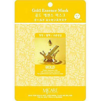 Mijin Cosmetics Essence Mask Gold - Маска тканевая золото 23 г