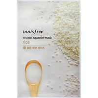 Innisfree My Real Squeeze Mask Rice - Маска для лица тканевая (экстракт риса) 20 мл