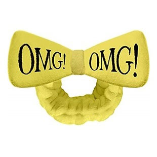 Double Dare OMG Hair Band Yellow - Бант-повязка для фиксации волос во время косметических процедур желтый