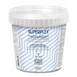 Barex Superplex Up Тo 7 - Обесцвечивающий белый со встроенным комплексом защиты порошок 400 гр