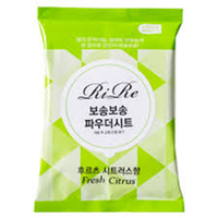 RiRe Bosong Bosong Powder Sheet Fresh Citrus - Салфетки для тела (свежий цитрус)