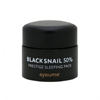 Ayoume Black Snail Prestige Sleeping Pacr - Маска ночная для лица с муцином черной улитки 50 мл