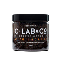 C Lab and Co Coffee and Coconut Scrub - Кофейный скраб с кокосом в банке 330 г