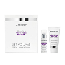 La Biosthetique Set Volume Complexe 3 - Стабилизирующий дуэт с мощным молекулярным комплексом защиты волос комплекс 3 50+100 мл