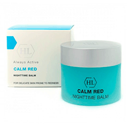 Holy Land Calm Red Nighttime Strengthening Balm - Укрепляющий бальзам для лица 50 мл