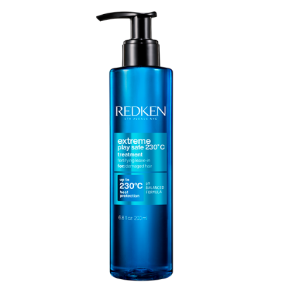 Redken Extreme Play Safe 230°C - Укрепляющий и термозащитный крем-стайлинг от повреждений термоинструментом 250 мл