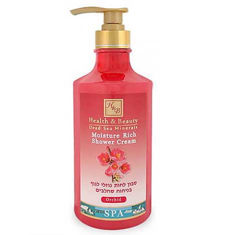 Health and Beauty Shower Cream - Увлажняющий крем для душа (орхидея) 780 мл