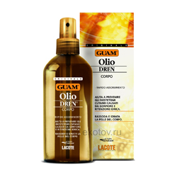 Guam Dren - Масло с дренажным эффектом для массажа 200 мл