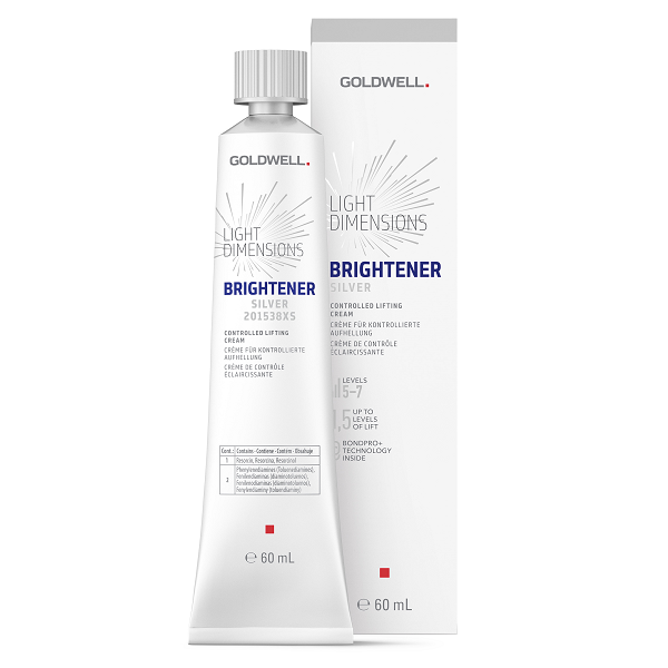 Goldwell Light Dimensions Silk Lift Brightener Silver Level 5-7 - Осветляющий крем для холодных результатов 60 мл