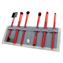 Royal and Langnickel Moda Red Beautiful Eyes Set - Красный набор кистей для макияжа глаз в чехле