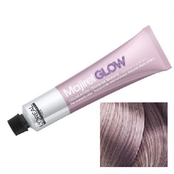 L'Oreal Professionnel Majirel Glow Light Base Iridescent - Полупрозрачный перманентный краситель 21 (для светлых баз) Пепел розы 50 мл