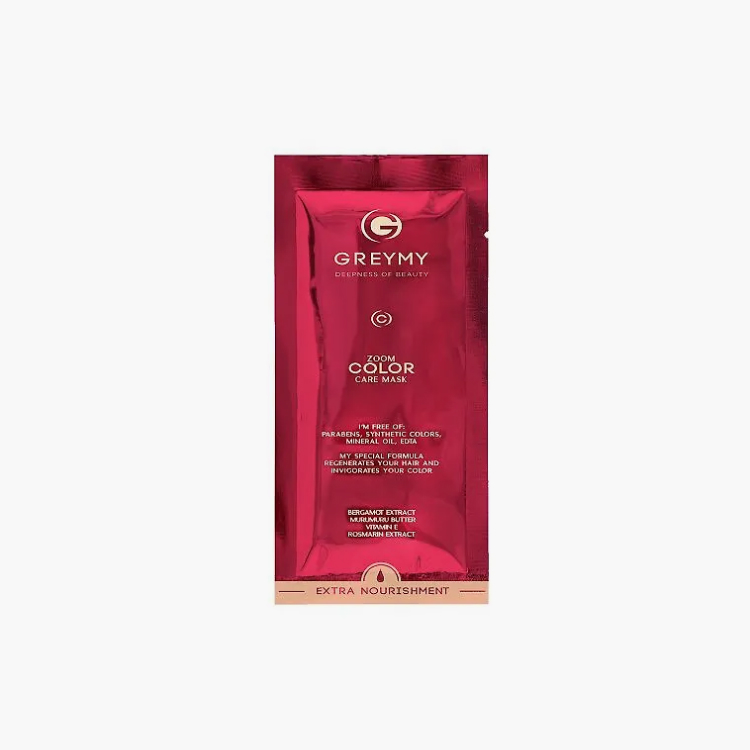 Greymy Zoom Color Care Mask - Оптическая маска для окрашенных волос комплексного действия (пробник) 10 мл