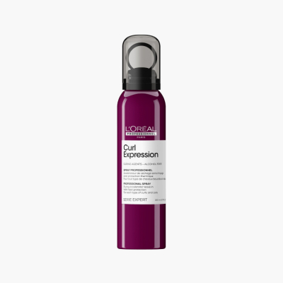 L'Oreal Professionnel Serie Expert Curl Expression Drying Accelerator - Спрей для ускорения сушки волос с термозащитой 150 мл