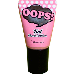 Berrisom Oops Tint Cheek Cushion Sugar Pink 01 - Румяна-тинт для лица "сахарный розовый" (01) 20 мл