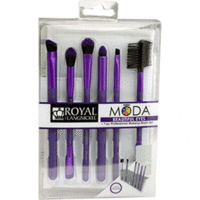 Royal and Langnickel Moda Purple Beautiful Eyes Set - Фиолетовый набор кистей для макияжа глаз в чехле