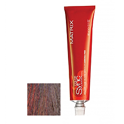 Matrix Color Sync - Краска для волос 4RV шатен красно-перламутровый 90 мл