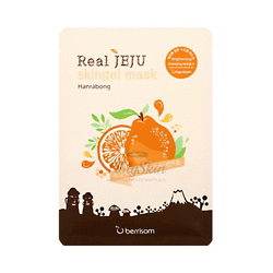 Berrisom Real Jeju Skingel Mask Hanrabong  - Маска для лица "танжерин"