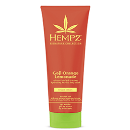 Hempz Goji Orange Lemonade Herbal Body Wash - Гель для душа  "Годжи Апельсиновый Лимонад" 250 мл