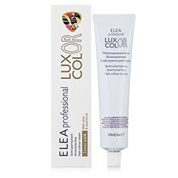 Elea Professional Lux Color Toner Ash Brown - Kрем-краска для волос тон 0.17 пепельно-коричневый 60 мл 