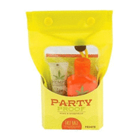 Hempz Party Proof Yuzu and Starfruit - Набор мини пляжный юдзу и карамбола (молочко 66 мл+бальзам для губ 14,5 г)