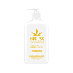 Hempz Milk and Honey Herbal Body Moisturizer - Молочко для тела увлажняющее молоко и мёд 500 мл
