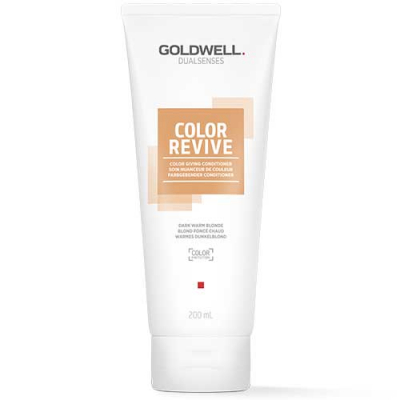 Goldwell Dualsenses Color Revive Conditioner Warm Dark Blond - Тонирующий кондиционер темный золотой блонд 200 мл