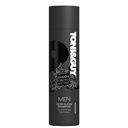 Toni and Guy Men Deep Clean Shampoo - Шампунь освежающий «Глубокое очищение» 250 мл