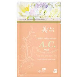 Mijin Cosmetics 2 Step White Flower A.C Mask - Маска 2-х шаговая против акне 26 г