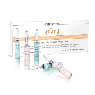 Christina Forever Young Multi-Peptide Fusion Ampoules - Ампулы с сывороткой для омоложения кожи 10 шт